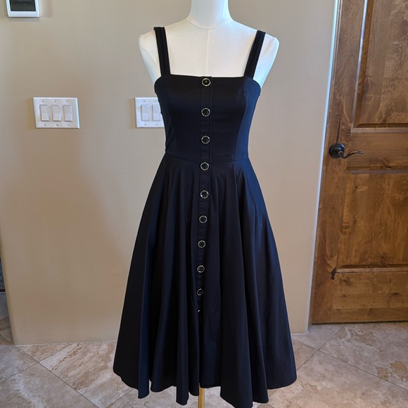 WHBM Black Sundress size 0 - Picture 1 of 5